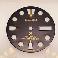 Substitute 4R36 Modified Mechanical Surface Double Calendar Green Luminous 007 Adapt NH36 Dial Diame