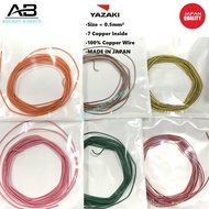 JAPAN YAZAKI CAVS 0.5mm² Low Voltage Wire For Automobiles Car Original Wire (For Car Meter Side)