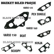 Breket Retrofit Projector 2.5 inch 3 inch Breket Biled Brecket Biled Projie Breket Pojie Biled Beat 