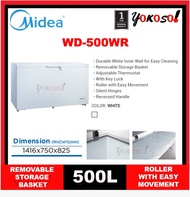 Midea WD-500WR Chest Freezer 500L (WD500WR)