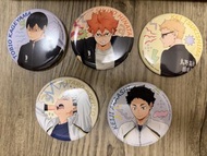 排球少年 喜怒哀樂 影山飛雄 日向翔陽 月島螢 木兔光太郎 赤葦京治 徽章 Haikyuu Emotions Character Badge Tobio Kageyama Shoyo Hinata K