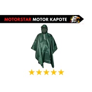 MOTORSTAR EASY RIDE 125 MOTOR KAPOTE / RAIN COAT KAPOTE PONCHO KAPOTE KAPOTE FOR MOTOR GREEN KAPOTE