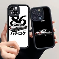 H-43 INITIAL D AE86 Casing for Samsung Galaxy A51 A52 A25 A55 A33 A54 A53 A34 A52S A35 5G