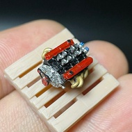 Deformation Toy Accessories Package New Arrival 1: 64 Engine Ford Shelby Cobra 427V8 Engine Locomoti