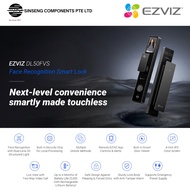 EZVIZ DL50FVS Smart Digital Door Lock | 3D Face Recognition | Fingerprint | Password | Video Doorbel