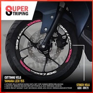 Yamaha Lexi 155 Wheel Rim Variation Sticker Motorcycle Accessories 14 inch reflective Rims 21
