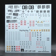 請睇info：MG Gundam Ez-8 MS08 neon gundam decal 第08小隊 陸戰型高達ez-8 螢光高達水貼