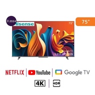 HISENSE TV QLED 75 นิ้ว HISENSE (4K, GOOGLE TV) 75Q6N