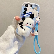 เคสโทรศัพท์มือถือตุ๊กตาผ้ากำมะหยี่สำหรับ Vivo V29 V29Pro 5G เคส V2250 V2251 3D ลายการ์ตูนเคสป้องกันโ