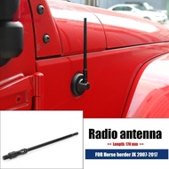 7 Inch AM FM Radio Antenna AM FM Radio Signal Aerials for Jeep Wrangler JK 07-17 [Woodrow.sg]