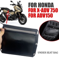 For Honda X-ADV750 XADV X-ADV 750 XADV750 ADV150 ADV 150 Motorcycle Accessories Under Seat Storage Bag Leather Tool Pouch Bag
