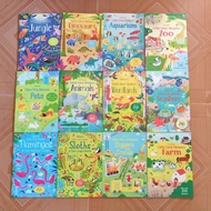 Usborne sticker book/series/sticker book