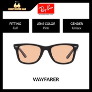 Ray-Ban Wayfarer (Non-Polarized) RB2140F 601/4B Men Full Fitting Sunglasses Size 52mm