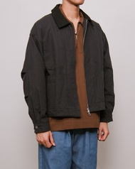 COMPOSE. | Utility Work Canvas Jacket in Navy/Black | เสื้อแจ็กเกตสไตล์เวิร์กแวร์ ผ้าแคนวาส สีกรมท่า