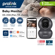 [ONVIF Compaitble] Prolink Baby Monitor/ Smart WiFi Pan/Tilt Full HD PTZ IP Camera (Pan 360° /Tilt 1
