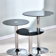 Exhibition Table Conference Table Round Tempered Glass Table Coffee Table Exhibition Round Table Con