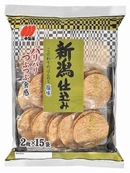 Niigata Shikomi Premium Lightly Salted Rice Crackers (30 Pieces)
