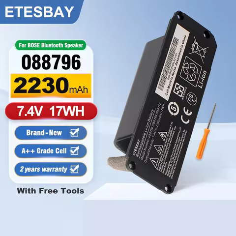 ETESBAY 088796 088789 Bluetooth Speaker Battery For BOSE Soundlink Mini 2 088772 080841 7.4V 2330MmA