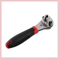 (FUMT) Universal Ratchet Wrench Adjustable Ratchet Wrench Ratchet Wrench is Suitable for 6-22mm Scre