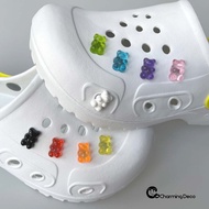 [Charming Deco] Jelly Bear (7Colors) Shoe charm crocs custom croc jibbitz Shoes diy charms sneaker decoration