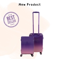 DD#VAC กระเป๋าเดินทาง กระเป๋าเดินทางล้อลาก ABS พรีเมี่ยม ทันสมัย น้ำหนักเบา ขนาด 20-28 นิ้ว  (Purple) ไม่มีล็อครหัส