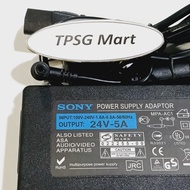 Adapter DC 24V - 5A / Plug 5.5mm x 2.1mm (Quality Adapter)