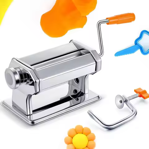Polymer Clay Press Machine, Craft Clay Mixers Machine Ergonomic Clay Roller Tool for DIY Crafts for 