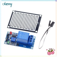 CHERRY Raindrops Sensor, 12V Adjustable Rain Dectection Module, Rain Sensor Module Rain Sensor Weath