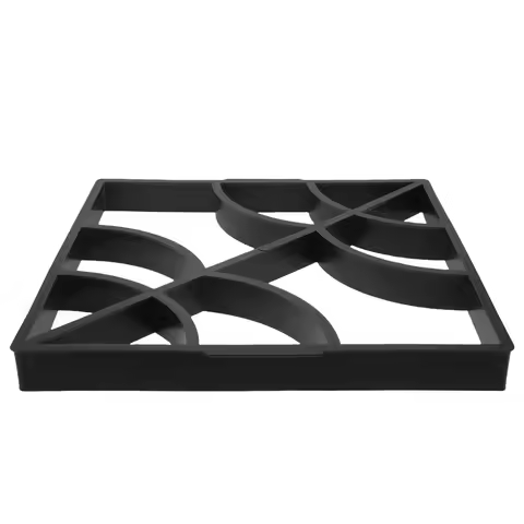 Reusable Concrete Mold for Stone Paving Stepping Stones Patio Lawn Garden Pathway DIY Cement Tile Ma