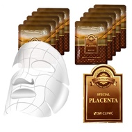 3W High-Adherence Placenta Extract Hot & Cold Mask Sheets 10 Pack