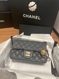 Chanel 23K灰色金球