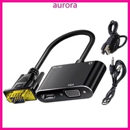 Auro Strong Metal VGA To change Supports 2560x1440 For Professional Use