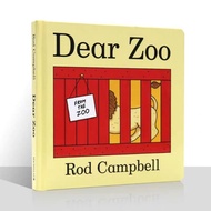[Finny Baby House] Dear Zoo绘本(厚纸板) Dear Zoo Board Book, Flip Flap Book