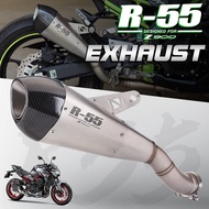 Suitable for Ninja Z900 R55 motorcycle exhaust muffler pipe modified rear exhaust