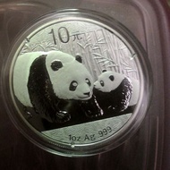 1oz Chinese Panda .999 Silver Coin