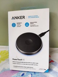 Anker Power Touch powertouch 10 10W 無線充電 座充 Wireless Charging Pad Type-C Android Apple Iphone 手機用 全新 NEW