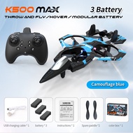 CEVENNESFE Childrens Remote Control Aircraft K500max Glider Foam Aerial Photography Drone Toy Aircra