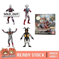Original HG Ultraman 01 Ultraman Tiga (multi-type) / Ultraman Taiga / Ultraman Tiga (Evil) / Zetton 