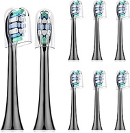 Toothbrush Replacement Heads Compatible with Philips Sonicare, 8 Pack, Electric Brush Head