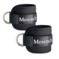 Ankle Straps for Cable Machine Attachments - Gym Ankle Cuff for Kickbacks, Booty Workouts - Ideal fo