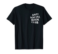Anti social book club funny introvert book lover T-Shirt