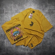 3SECOND YELLOW HAWAII PARADISE TSHIRT 3SECOND IMPORT
