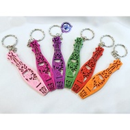 Sarawak Colourful Key Chain | Gift | Sape + Sarawak Map + Terabai Design