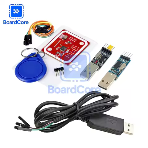 PN532 NFC Wireless Module Kit Mode IC PL2303HX Download Cable USB To TTL CH340G for Android, RFID Re