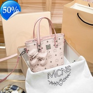 M Brand Womens Bag Ladies Printed Handbag Shoulder Tote Bag Basket Small Horse Pendant Tote Bag Shop