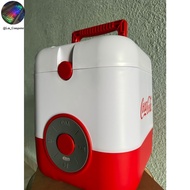 Coca Cola Collection Cube Cooler box with bluetooth speaker