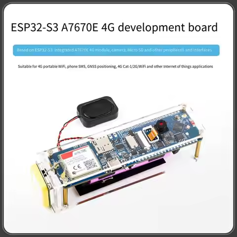 New Arrival ESP32-S3 A7670E 4G Development Board Blue Board PCB Supports 4G LTE Cat-1/2G Bluetooth5 