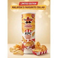 Mister Potato x KFC Cheezy Wedges Flavour Potato Crisps 125g