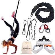 Gym Heavy Bungee Fitness Kit, Cord Upgraded for Home Yoga, Bungee Rope, Gravity Pilates Training, Pr