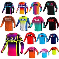 2023 Men's Downhill Jerseys Mountain Bike MTB Shirts Offroad DH Motorcycle Jersey Motocross Sportwear Clothing Hpit Fox